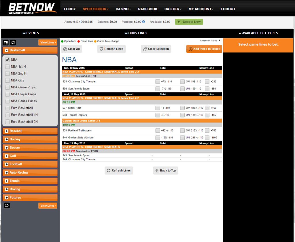 BetNow Sportsbook