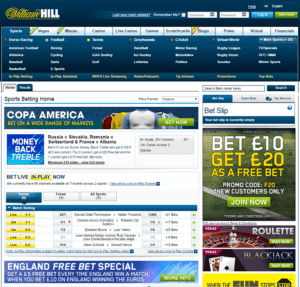 William Hill website