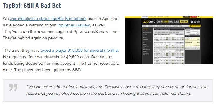 TopBet News Report