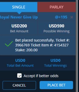 SportsBetting.ag eSports Bet