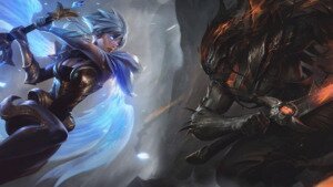 League of Legends Team VS Team - Blue vs Purple