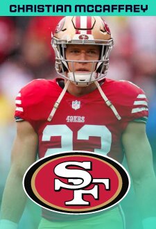 Christian McCaffrey 49ers RB