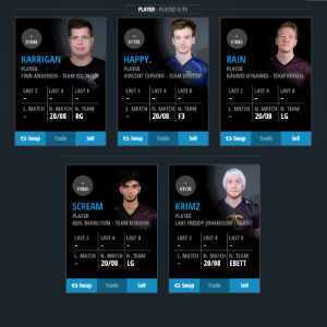 CSGO Fantasy Betting