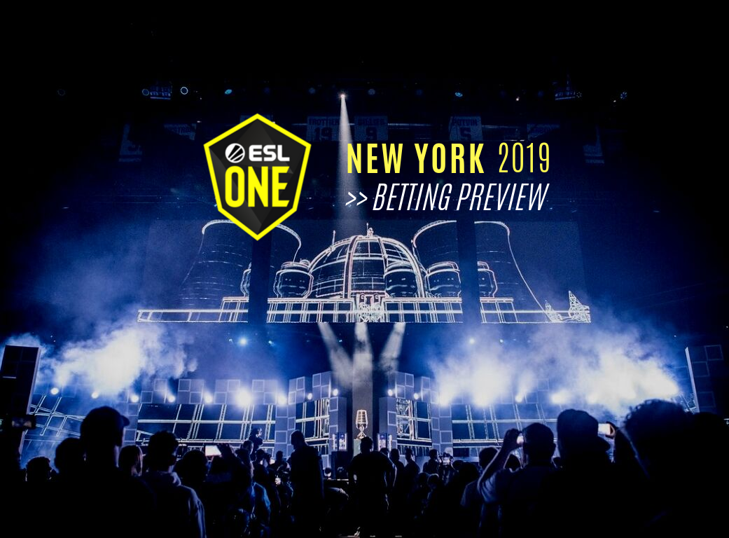 ESL One New York 2019 Betting Preview, Team Odds & Predictions