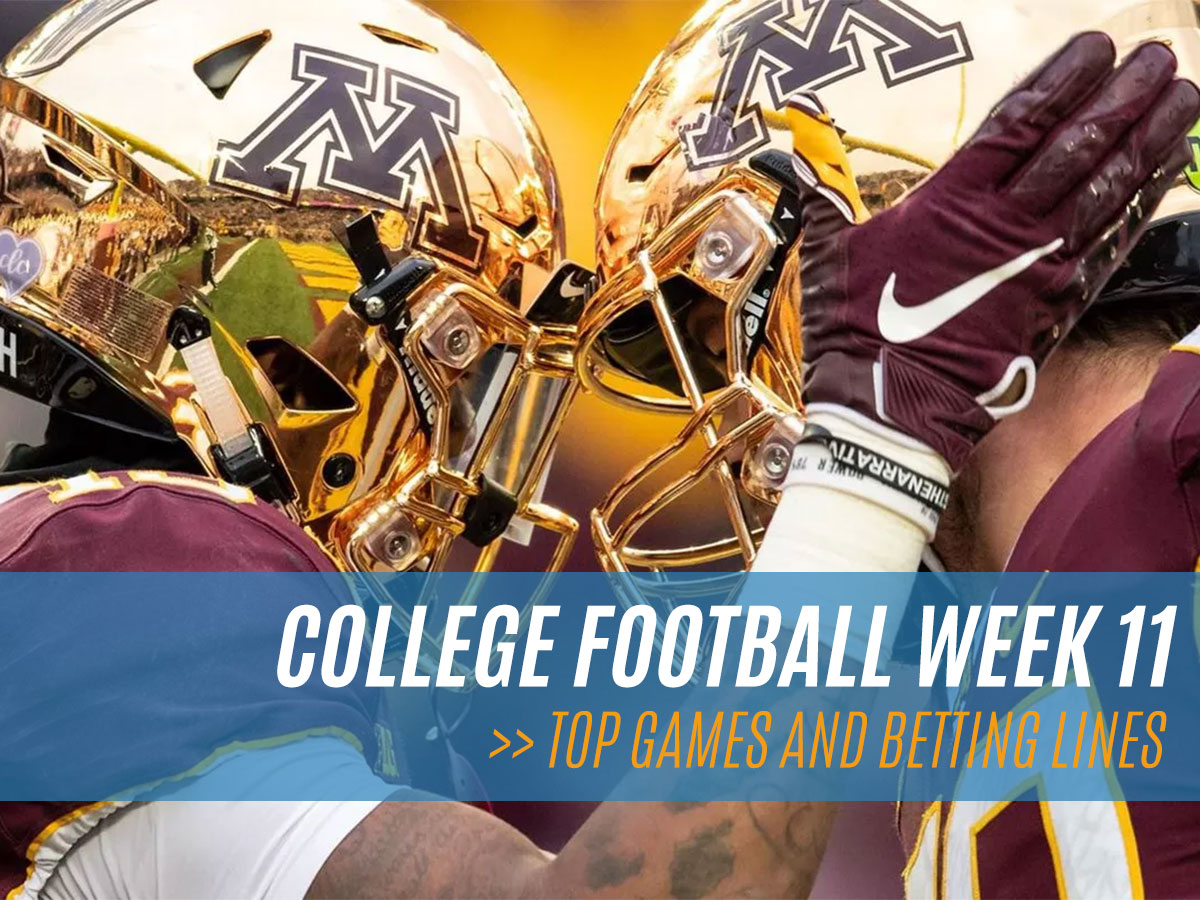 NCAA Football Week 11 Betting Lines & Odds