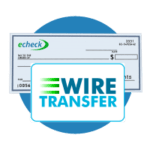 eCheck and Wire Tranfers Icon