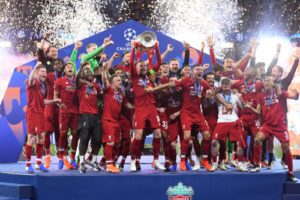 Consider Past Champions League Results - Liverpool won the competition in 2019