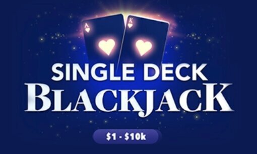 Single Decj Blackjack Game