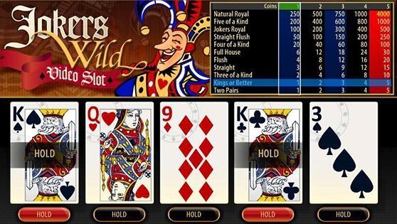 Jokers Wild Video Poker Variation