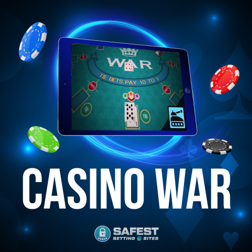 casino war odds
