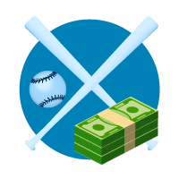 Two large favorites MLB parlay system