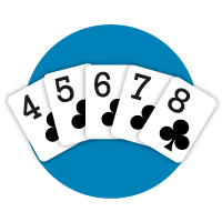 Straight Flush Poker Hand