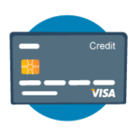 Visa card icon