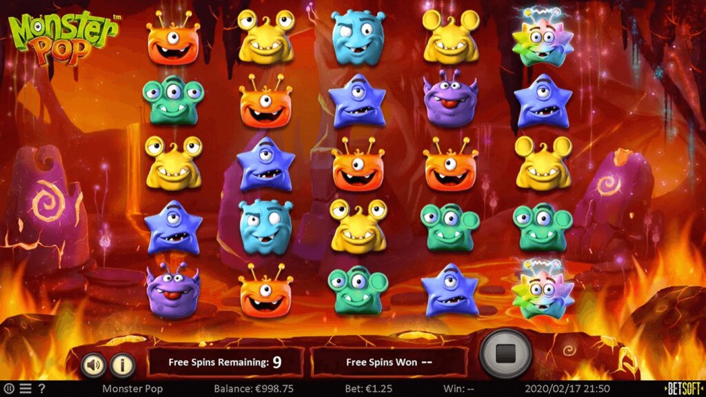 Monster POP Real Money Slots Game