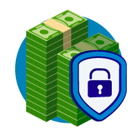 Casino Payouts and Security Icon