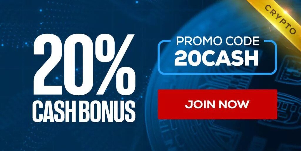 BetUS 20 cash bonus