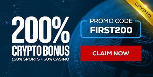 BetUS 200 crypto bonus