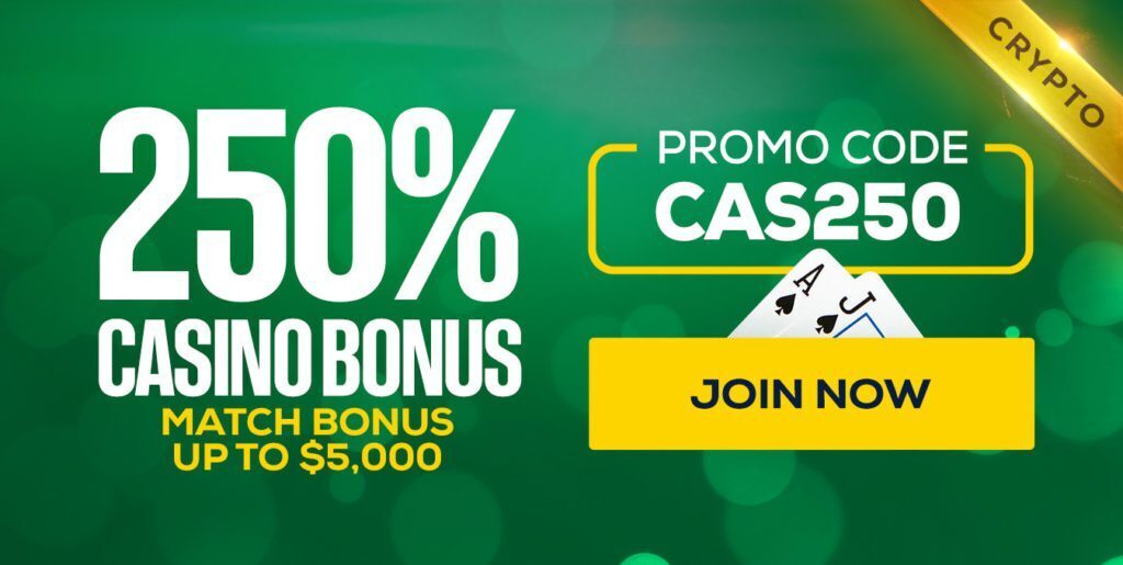 BetUS Casino 250 Crypto Bonus