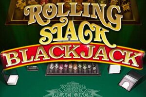 Rolling stack blackjack game