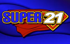 Super 21 Table Poker Game Logo