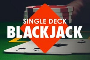 Single Deck Blackjack Logo Ignition Casino