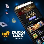 Ducky Luck Casino on phone screen