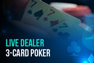 Live dealer 3-Card Poker