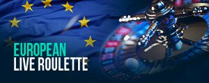 European Variation Of Live Roulette Banner