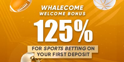 BetWhale Sportsbook Welcome Bonus