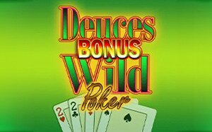 Bonus Deuces Wild Video Poker