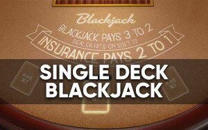 Single Deck Blackjack