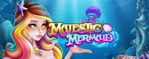 Majestic Mermaid slot game logo