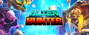 Alien Hunter specialty game logo