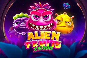 Alien Fruits Slot Logo